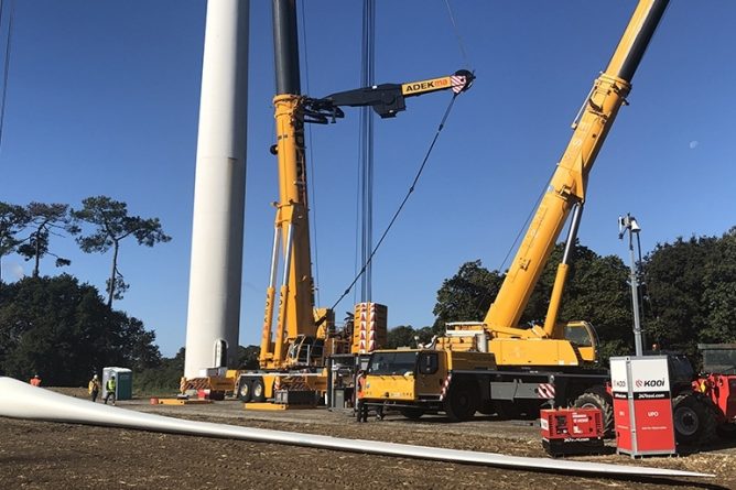 Repowering Lehaucourt Wind Park