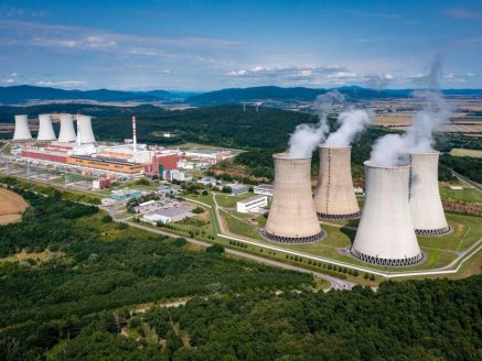 Mochovce nuclear power plant in Slovakia